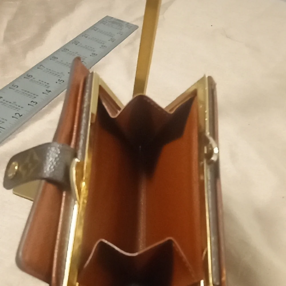 Louis Vuitton Brown Monogram Canvas Wallet